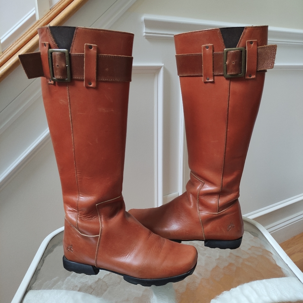 John Fluevog Vog Together Krista riding boots women's 9